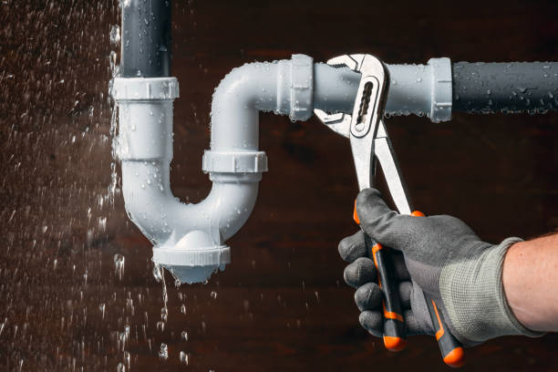 Professional Plumbing technician working in Lott, TX